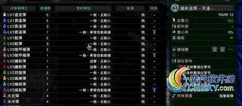 怪物猎人世界冰原全部轻重弩弹药装填MOD v2.12 怪物猎人世界冰原全部轻重弩弹药装填MOD v2.12