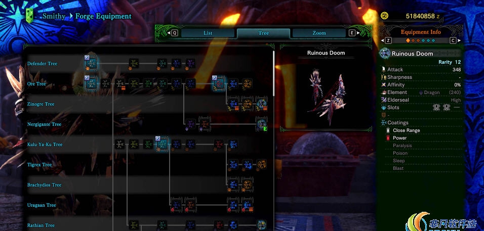 怪物猎人世界冰原蝴蝶结弓箭MOD v2.26