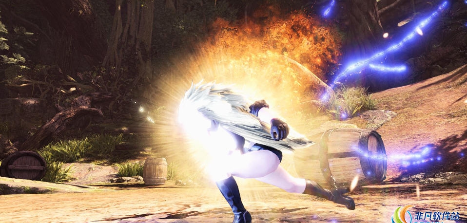 怪物猎人世界冰原超级赛亚人空拳MOD v1.104 怪物猎人世界冰原超级赛亚人空拳MOD v1.104