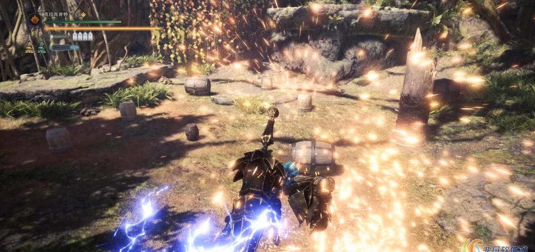 怪物猎人世界冰原铳枪攻击特效MOD v1.64 怪物猎人世界冰原铳枪攻击特效MOD v1.64