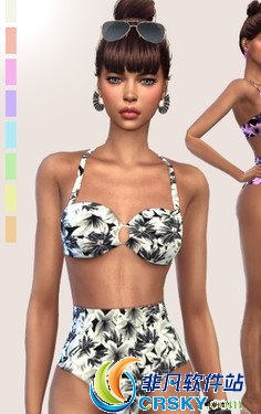 模拟人生4女性枫叶印花泳装MOD v1.59 模拟人生4女性枫叶印花泳装MOD v1.59