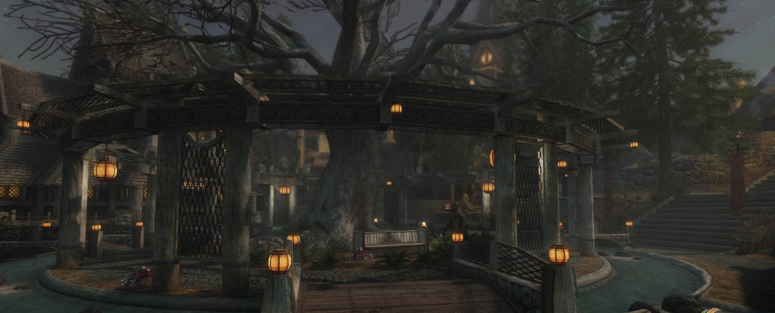 上古卷轴5雪漫城小灯笼MOD v2.57