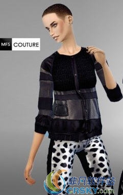 模拟人生4女款黑色夹克MOD v2.24 模拟人生4女款黑色夹克MOD v2.24