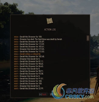 巫师3动作日志MOD v1.41 巫师3动作日志MOD v1.41