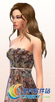 模拟人生4性感蝴蝶印花女性连衣裙MOD v2.09 模拟人生4性感蝴蝶印花女性连衣裙MOD v2.09