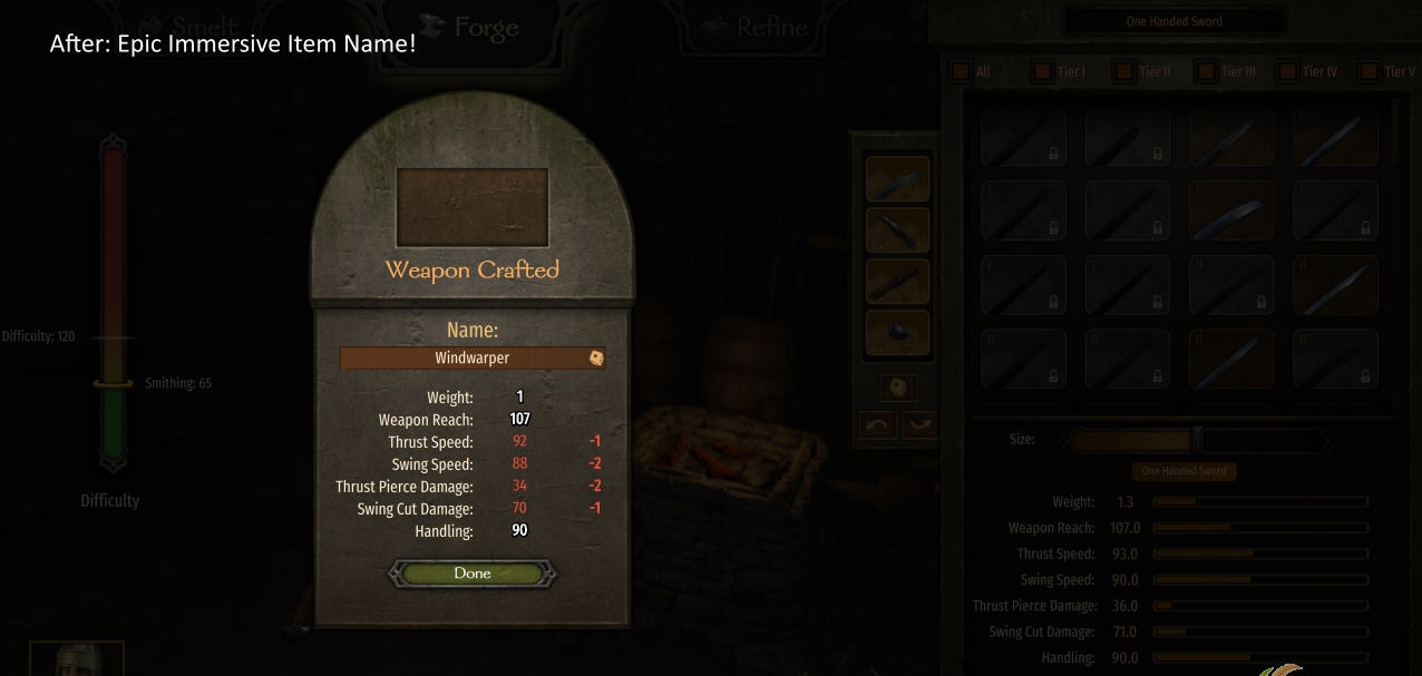 骑马与砍杀2沉浸式工艺品名称生成器MOD v2.36 骑马与砍杀2沉浸式工艺品名称生成器MOD v2.36