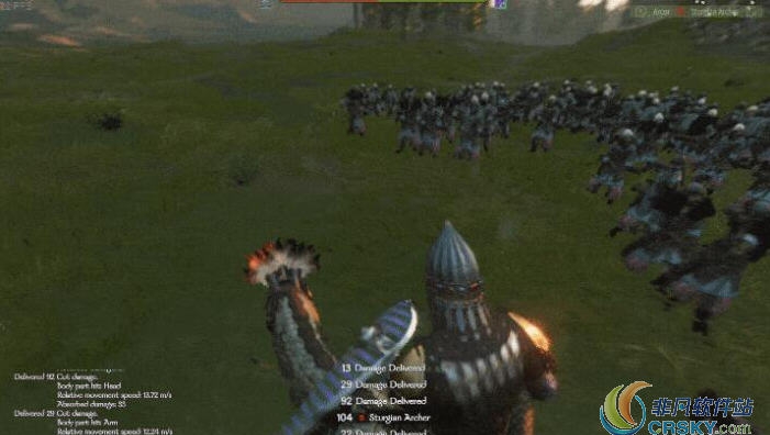 骑马与砍杀2所有近战武器带范围伤害MOD v2.14