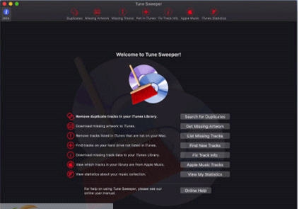 Tune Sweeper for Mac v4.30 Tune Sweeper for Mac v4.30