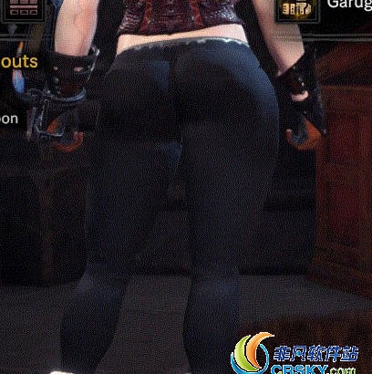 怪物猎人世界冰原更丰满的公会女性腿部MOD v2.62