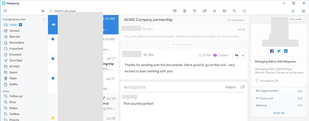 Mailspring for Mac v1.7.8 Mailspring for Mac v1.7.8