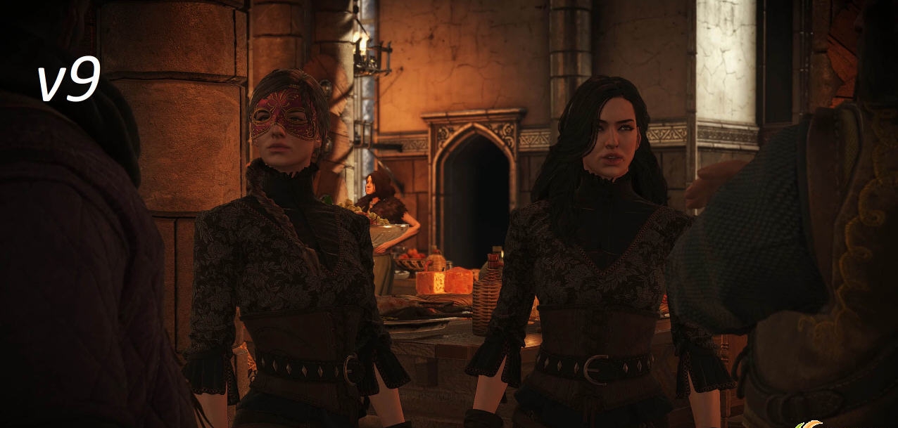 巫师3叶奈法黑色蕾丝服装MOD v2.61 巫师3叶奈法黑色蕾丝服装MOD v2.61