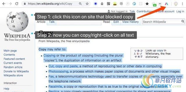 Simple Allow Copy for Chrome v0.8.7 Simple Allow Copy for Chrome v0.8.7