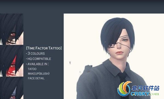 模拟人生4二次元风帅气纹身MOD v1.94 模拟人生4二次元风帅气纹身MOD v1.94
