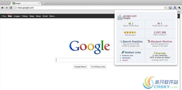 Alexa Traffic Rank for Chrome v4.0.9 Alexa Traffic Rank for Chrome v4.0.9