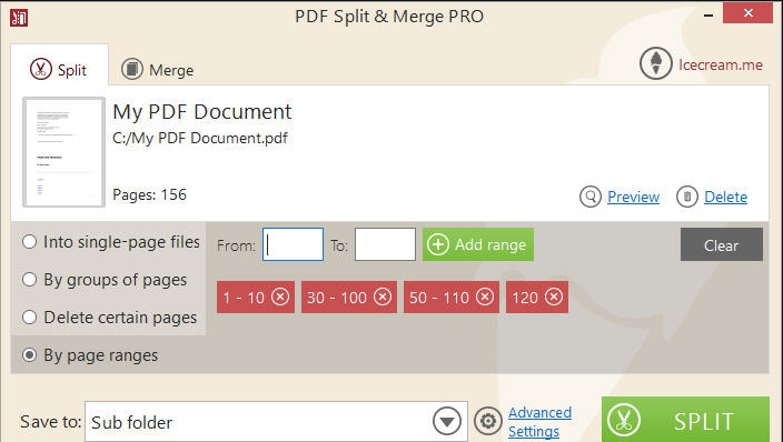 IceCream PDF Split for Mac v2.1.6 IceCream PDF Split for Mac v2.1.6