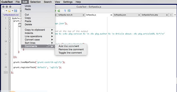 CudaText for Mac v1.99.0.7 CudaText for Mac v1.99.0.7