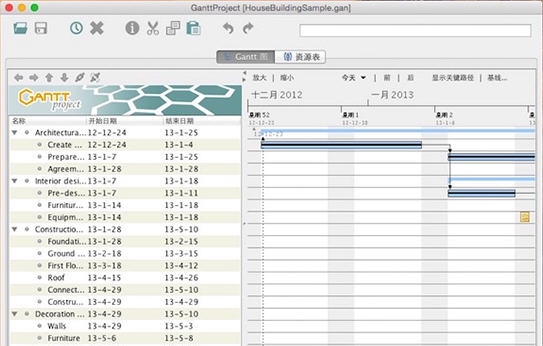 GanttProject for Mac v2.8.16 GanttProject for Mac v2.8.16