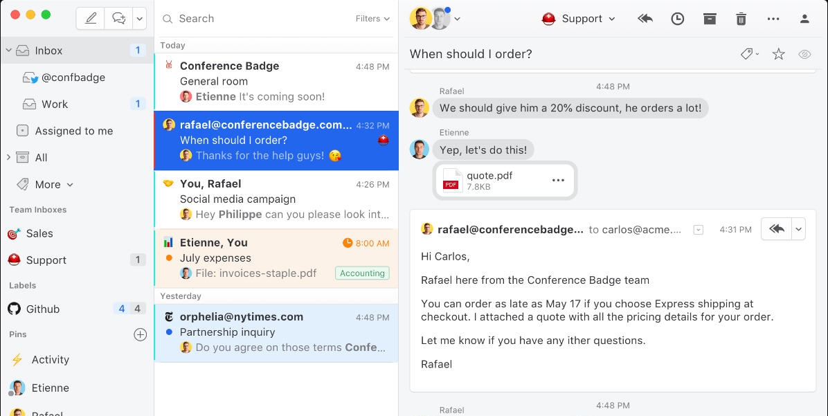Missive for Mac v9.28.3 Missive for Mac v9.28.3