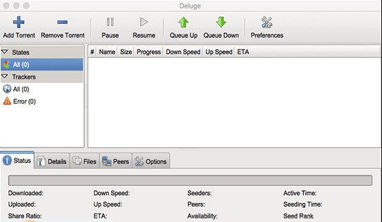 Deluge for Mac v1.3.15.6 Deluge for Mac v1.3.15.6