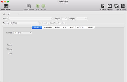 HandBrake for Mac v1.3.8 HandBrake for Mac v1.3.8