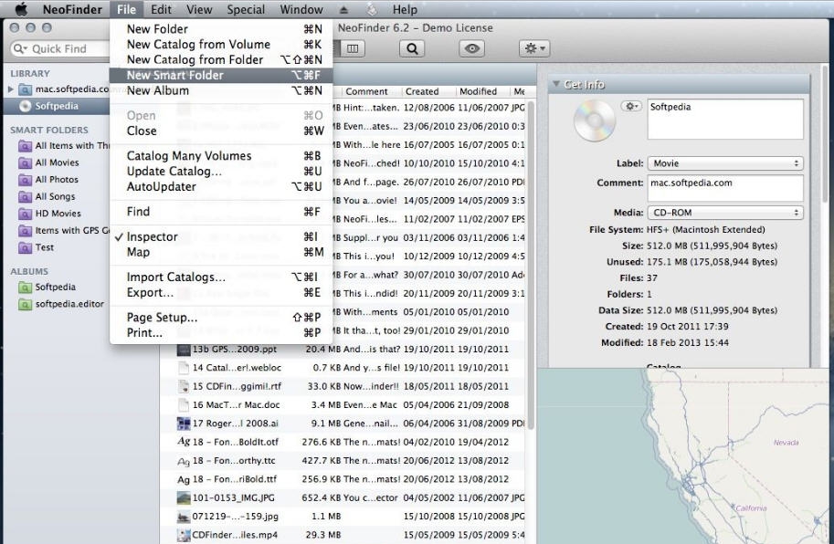 NeoFinder for Mac v7.5.7 NeoFinder for Mac v7.5.7