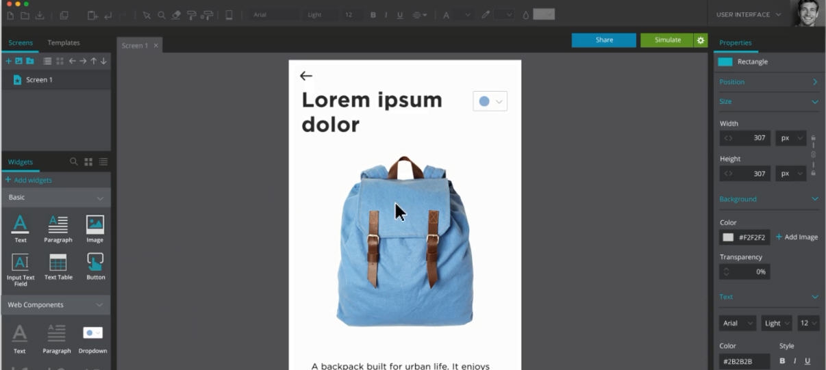 Justinmind Prototyper for Mac v8.7.12