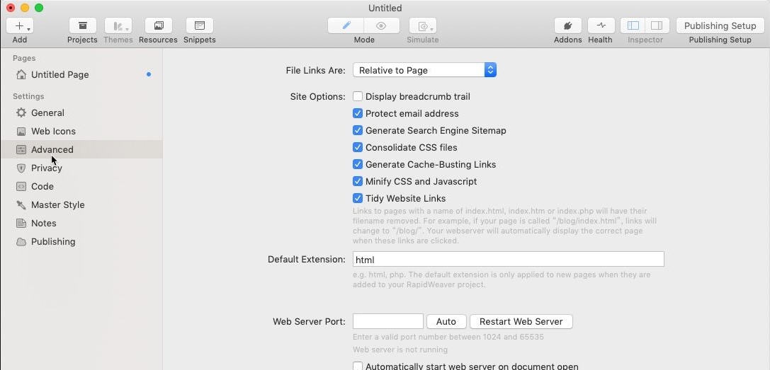 RapidWeaver for Mac v8.4.6 RapidWeaver for Mac v8.4.6