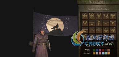 骑马与砍杀2啸月天狼旗帜MOD v1.21 骑马与砍杀2啸月天狼旗帜MOD v1.21