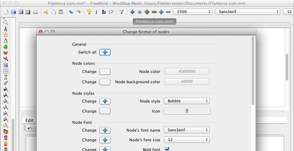 FreeMind for Mac v1.1.0.6 FreeMind for Mac v1.1.0.6