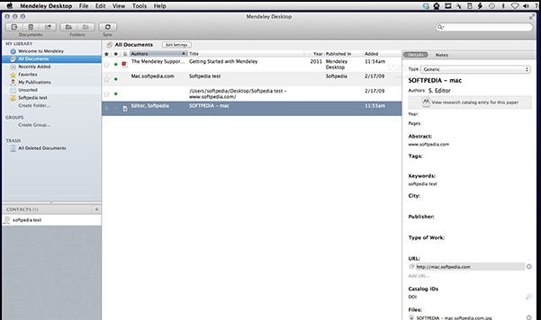 Mendeley Desktop for Mac v1.19.11 Mendeley Desktop for Mac v1.19.11