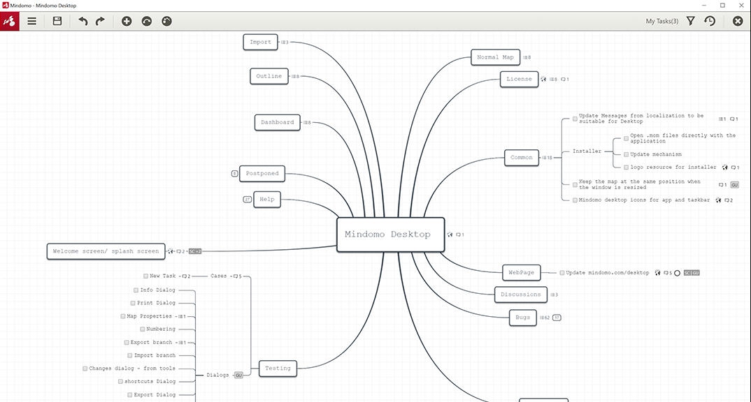 Mindomo Desktop for Mac v9.2.15