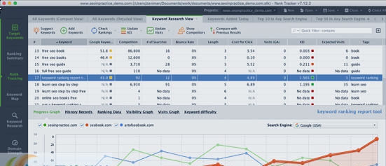 Rank Tracker for Mac v8.35.10 Rank Tracker for Mac v8.35.10