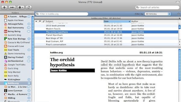 Vienna for Mac v3.5.12 Vienna for Mac v3.5.12