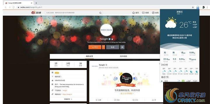 Weather天气插件 for Chrome v3.1.5 Weather天气插件 for Chrome v3.1.5
