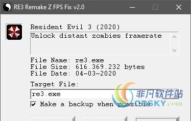 生化危机3重制版FPS修复MOD v1.56 生化危机3重制版FPS修复MOD v1.56