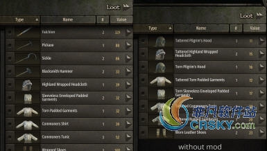 骑马与砍杀2只有正常的战利品MOD v1.51 骑马与砍杀2只有正常的战利品MOD v1.51