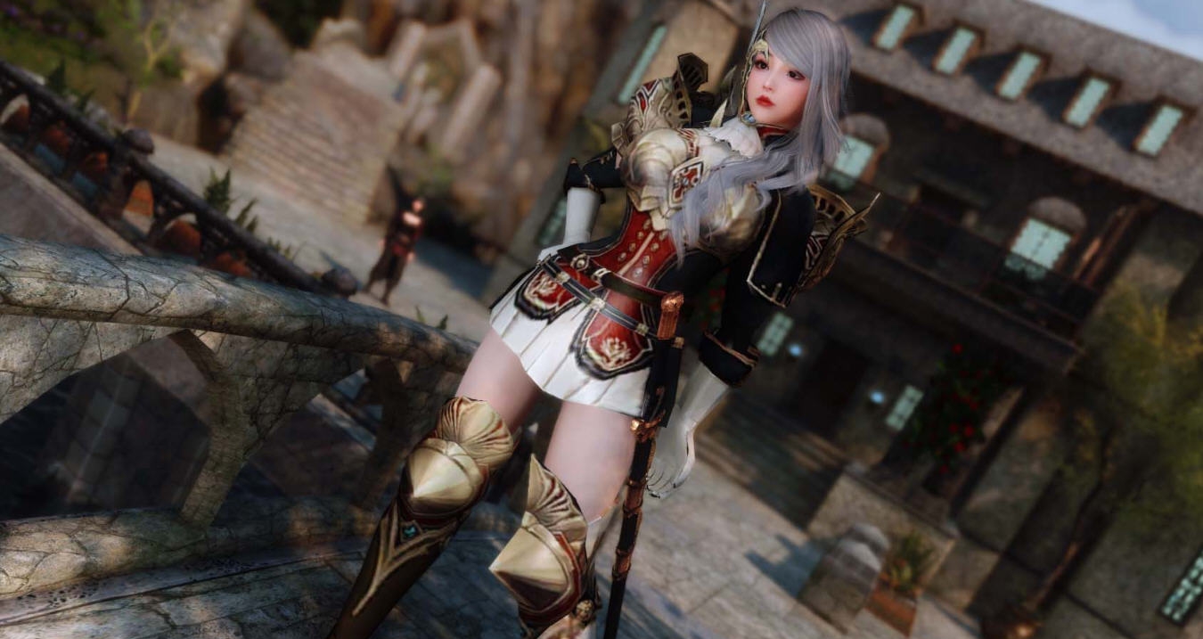 上古卷轴5帅气女性剑甲MOD v1.74 上古卷轴5帅气女性剑甲MOD v1.74