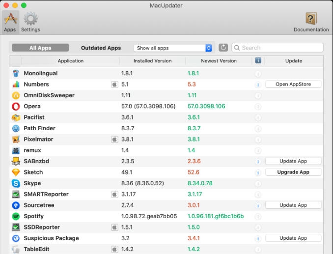 MacUpdater for Mac v1.5.8 MacUpdater for Mac v1.5.8