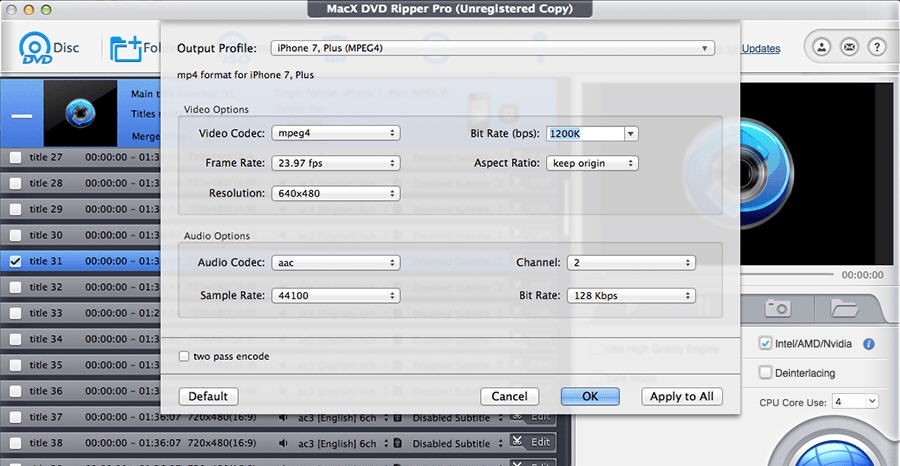 MacX DVD Ripper Pro for Mac v6.5.5