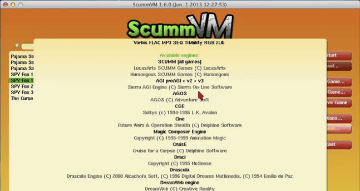 ScummVM for Mac v2.1.10 ScummVM for Mac v2.1.10