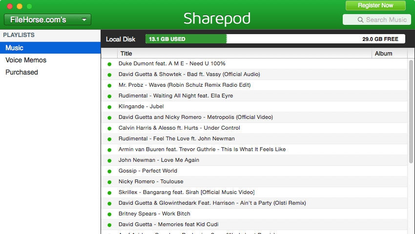 Sharepod for Mac v4.3.9 Sharepod for Mac v4.3.9