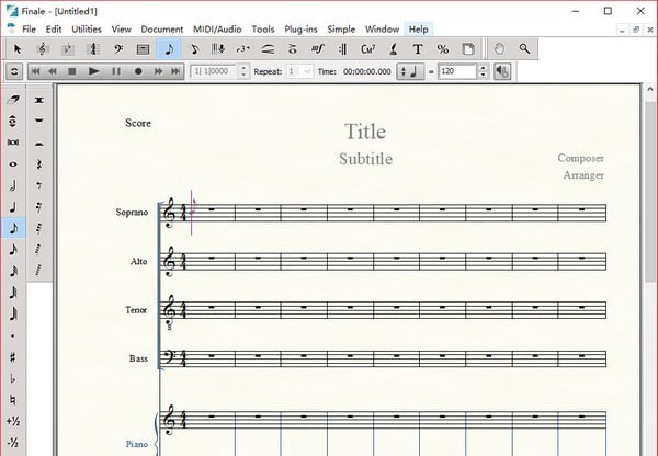 MakeMusic Finale(乐谱软件) v26.3.1.9 MakeMusic Finale(乐谱软件) v26.3.1.9