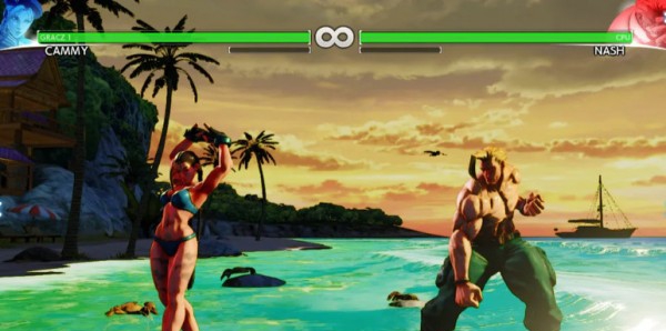 街头霸王5黄昏海滩场景mod v3.73 街头霸王5黄昏海滩场景mod v3.73