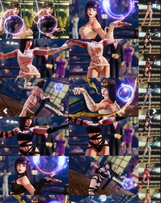 街头霸王5梅乃特性感绷带装mod v3.68 街头霸王5梅乃特性感绷带装mod v3.68