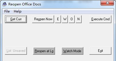 ReopenOfficeDocs v1.20 ReopenOfficeDocs v1.20
