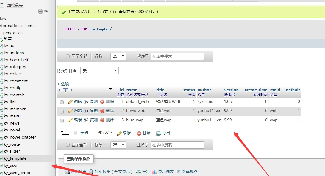 狂雨小说CMS系统(外加一套采集规律) v2.73 狂雨小说CMS系统(外加一套采集规律) v2.73