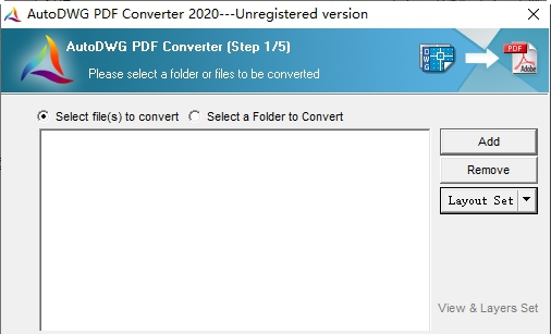 DWG转PDF工具AutoDWG DWG2PDF Converter 2020 v5.65 DWG转PDF工具AutoDWG DWG2PDF Converter 2020 v5.65