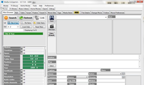 Media Companion(影视媒体管理软件) v3.12 Media Companion(影视媒体管理软件) v3.12