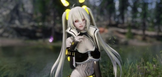 上古卷轴5重制版Miku摇滚女孩装MOD v3.59 上古卷轴5重制版Miku摇滚女孩装MOD v3.59