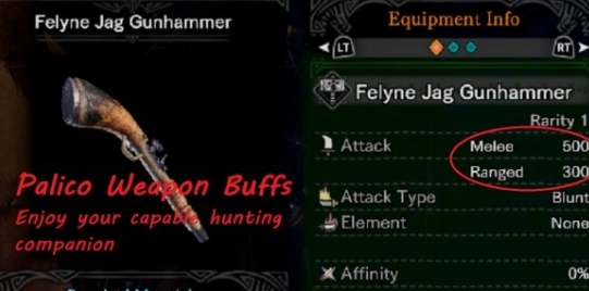 怪物猎人世界冰原Palico武器强化MOD v1.45 怪物猎人世界冰原Palico武器强化MOD v1.45